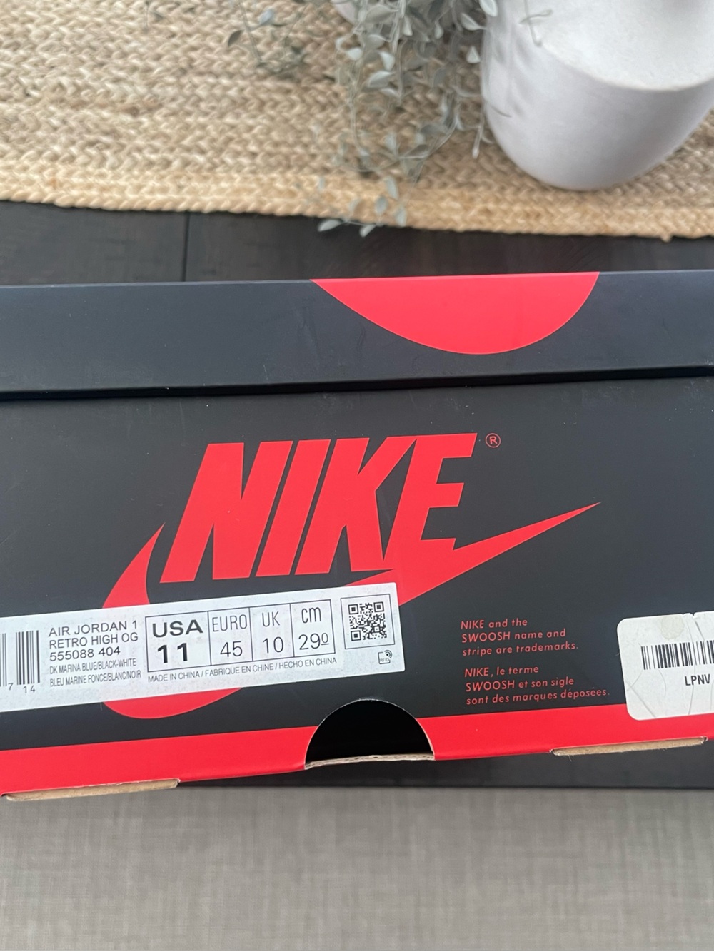 Nike Air Jordan 1 Mid - Blue/Black - Picture 6 of 6